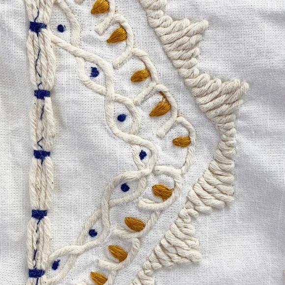 SOLD Anthro Vineet Bahl Embroidered Romula Duvet - Picture 3 of 12